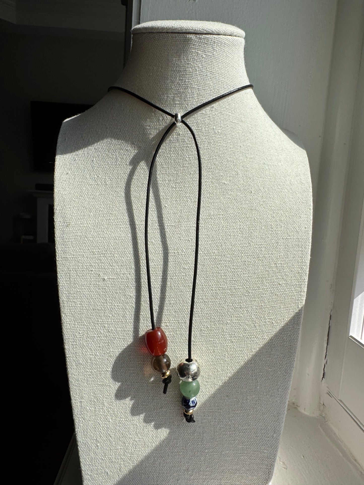 duality necklace + backlace