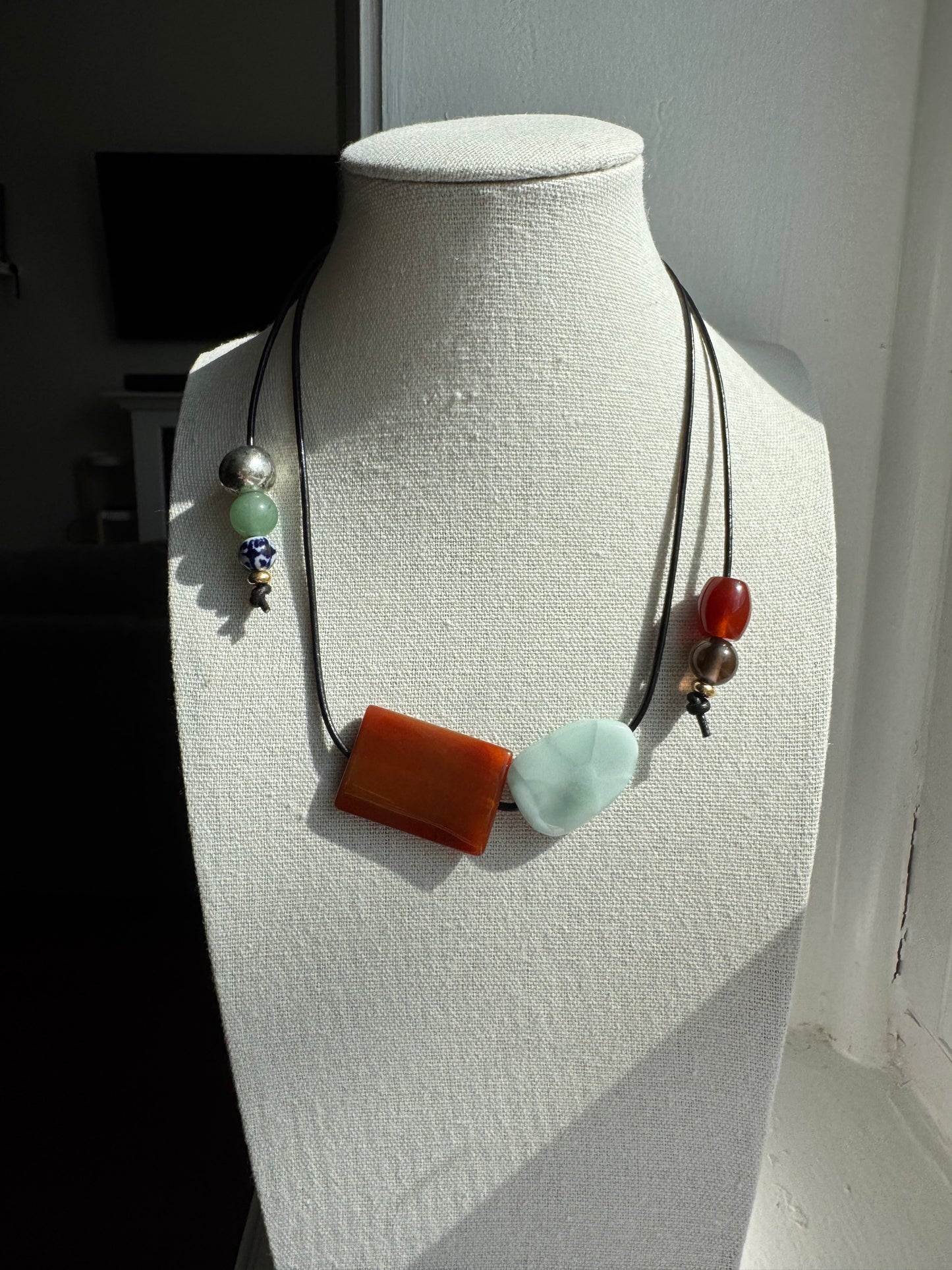 duality necklace + backlace