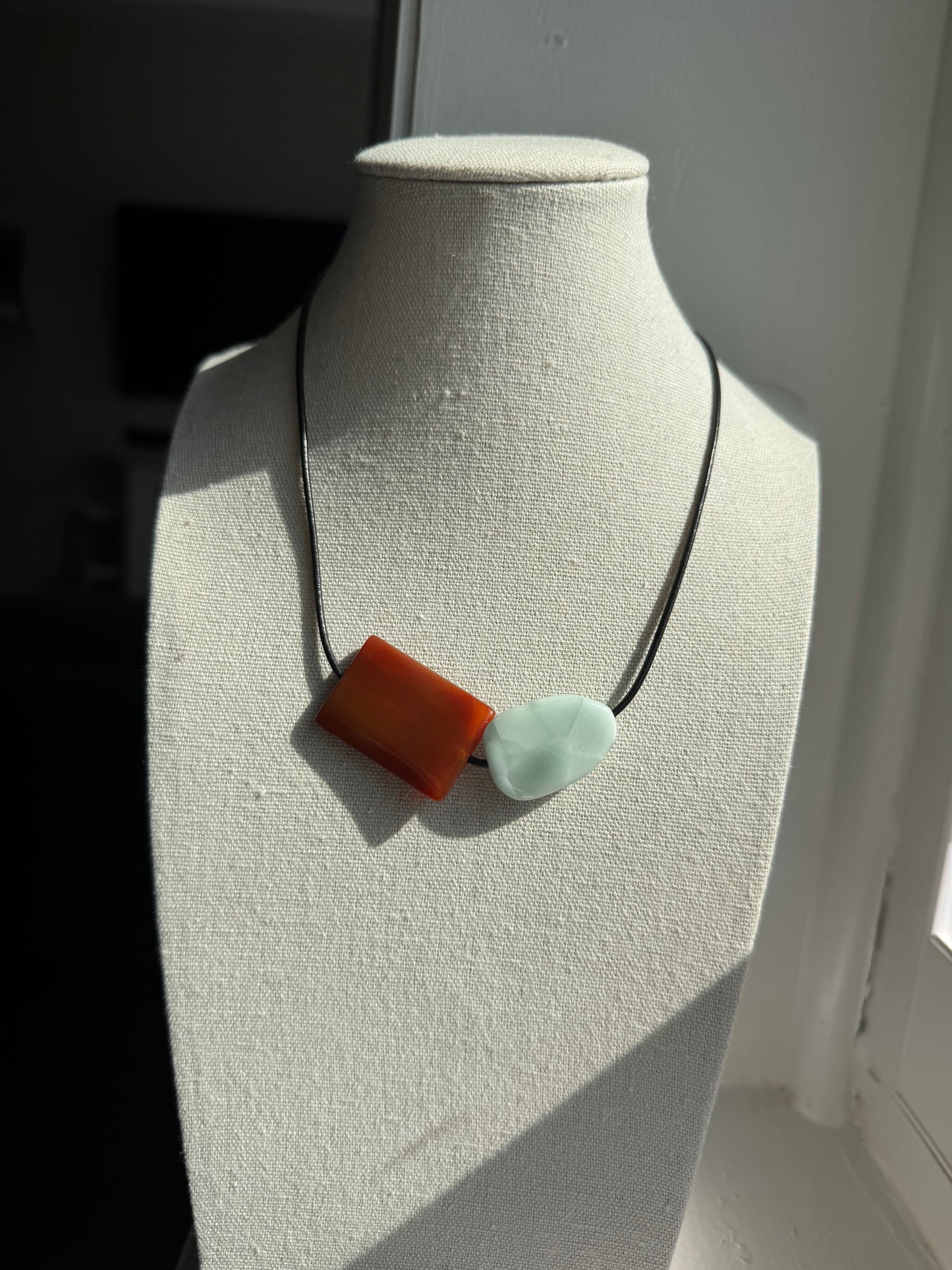 duality necklace + backlace