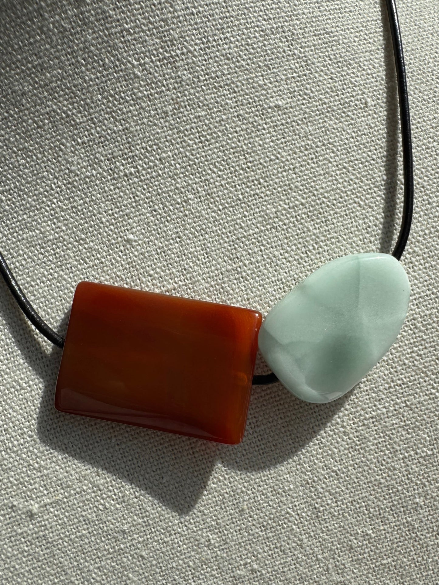 duality necklace + backlace