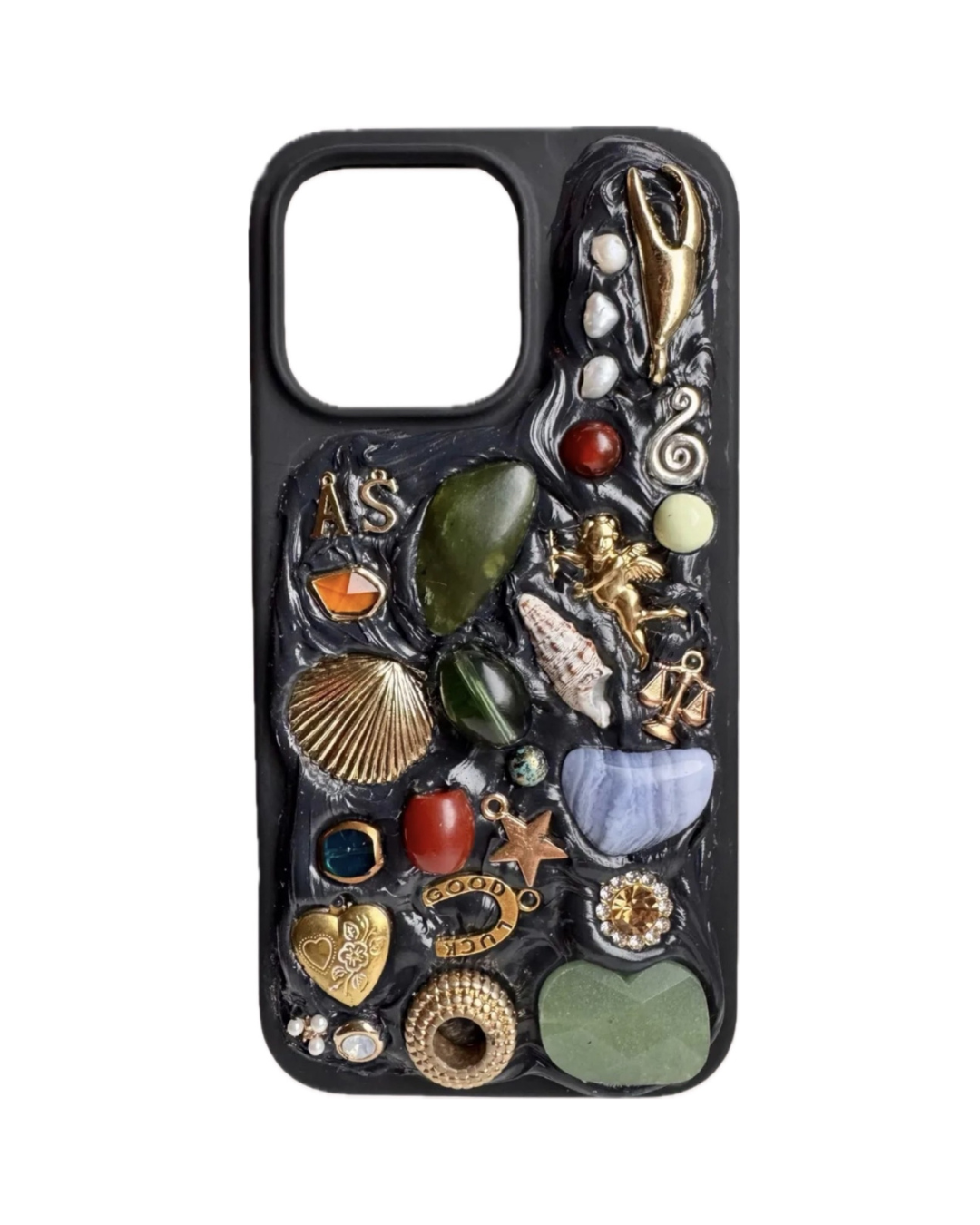 custom, mosaic gem phone case (black) – gemsomnia custom, mosaic gem phone case (black) – gemsomnia