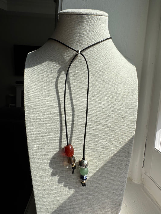 duality necklace + backlace