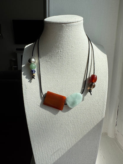 duality necklace + backlace