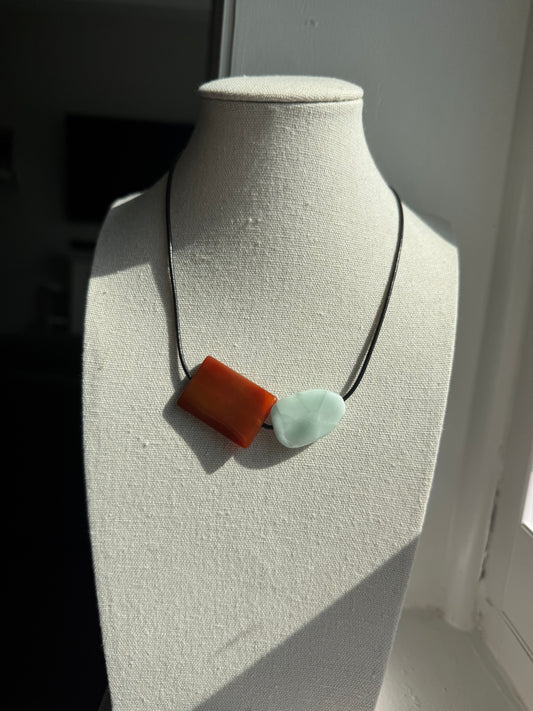 duality necklace + backlace
